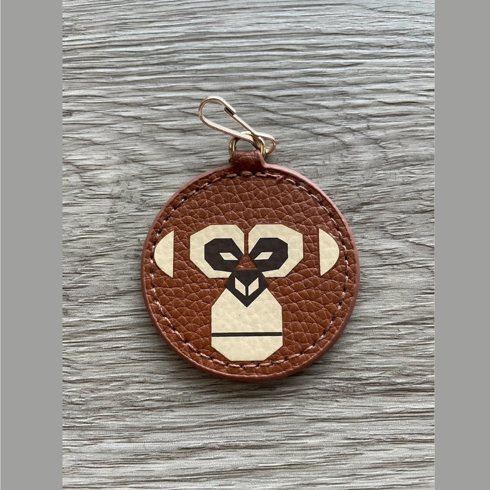 Estee Lauder Key Chain Ring Charm Ape Monkey NEW